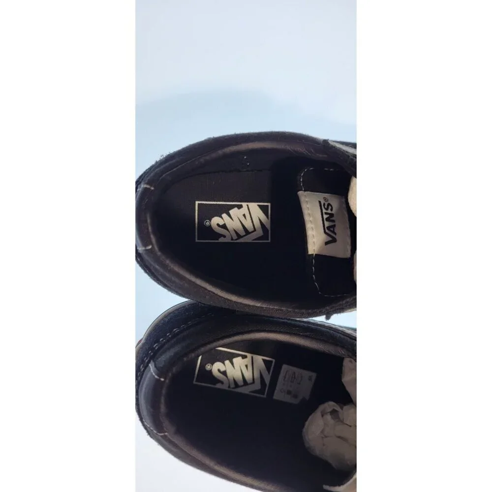 VANS Old School Sk8 Low Top Youth's Size 4 Skate Shoes Black White